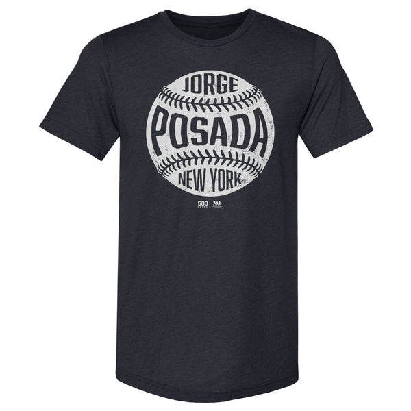 Jorge Posada New York Y Vintage Baseball WHT
