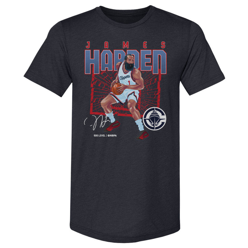 James Harden Los Angeles Clippers Shattered WHT