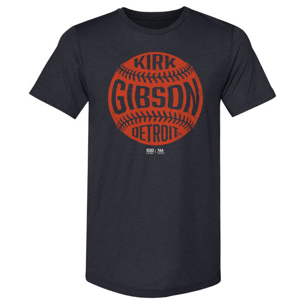 Kirk Gibson Detroit Vintage Baseball WHT