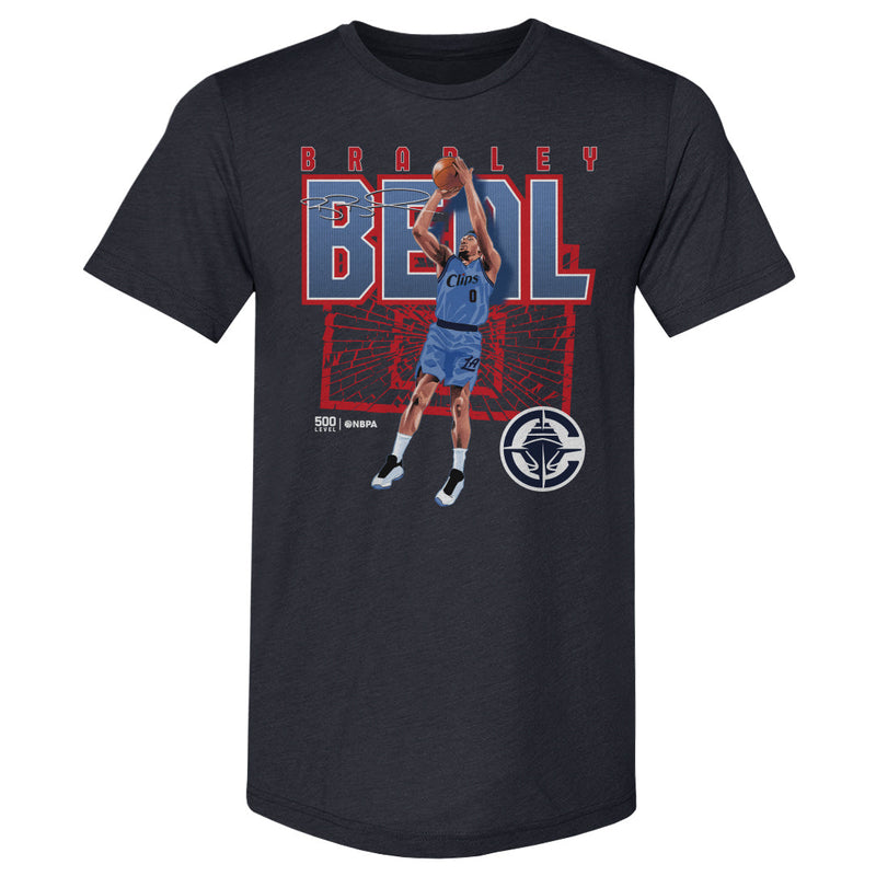 Bradley Beal Los Angeles Clippers Shattered WHT