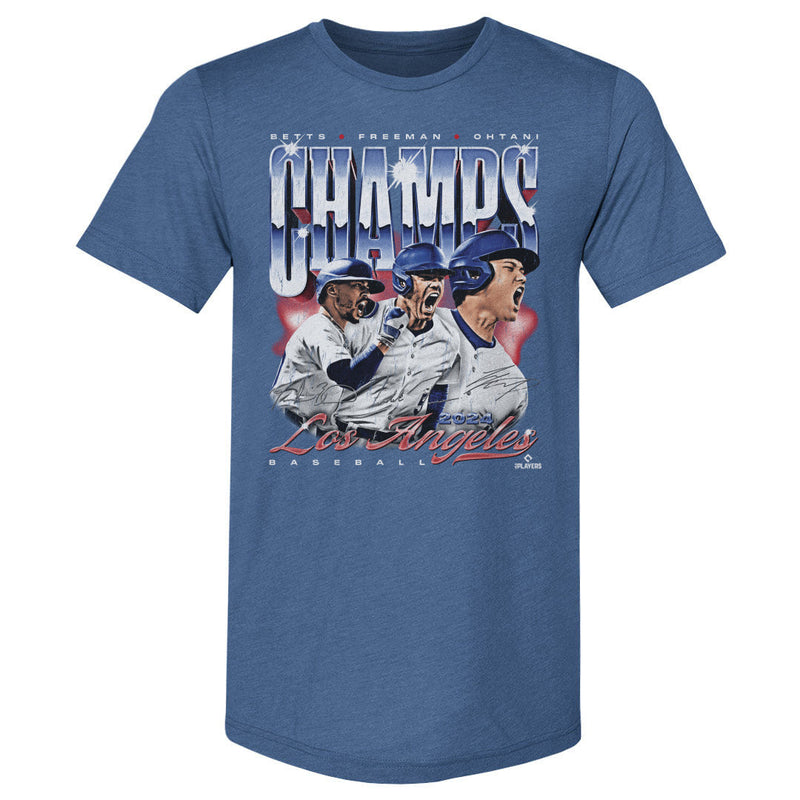 Los Angeles Baseball 2024 Champs Trio Vintage WHT