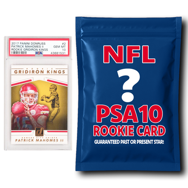 NFL PSA 10 Graded Rookie Card Mystery Pack