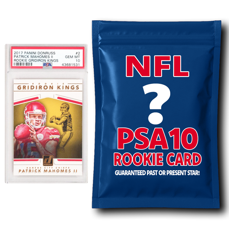 NFL PSA 10 Graded Rookie Card Mystery Pack
