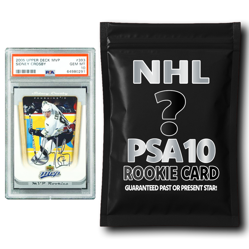 NHL PSA 10 Graded Rookie Card Mystery Pack