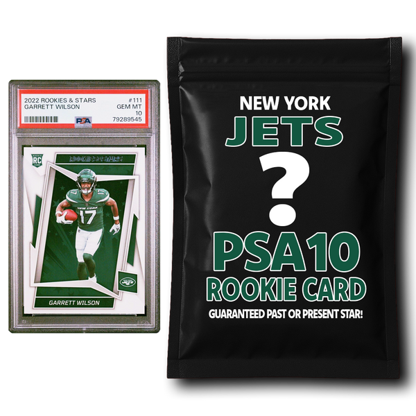 New York Jets PSA 10 Graded Rookie Card Mystery Pack