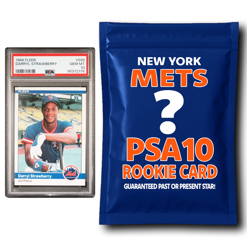 New York Mets PSA 10 Graded Rookie Card Mystery Pack