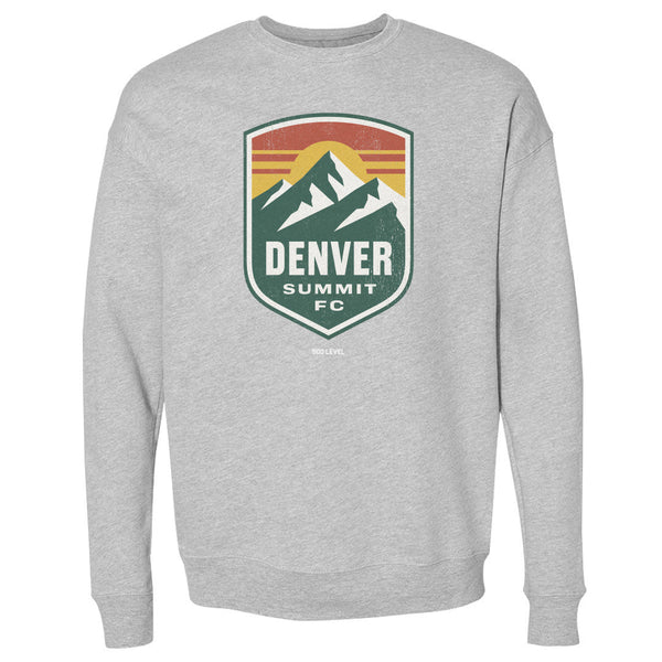 Denver Summit FC Vintage Primary Logo Gray WHT