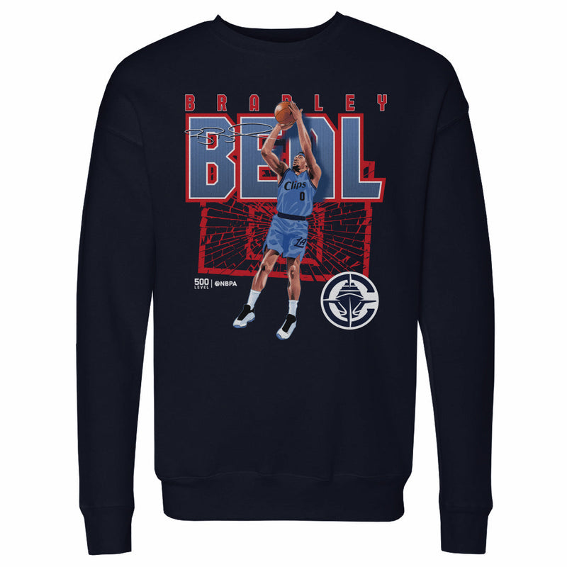 Bradley Beal Los Angeles Clippers Shattered WHT