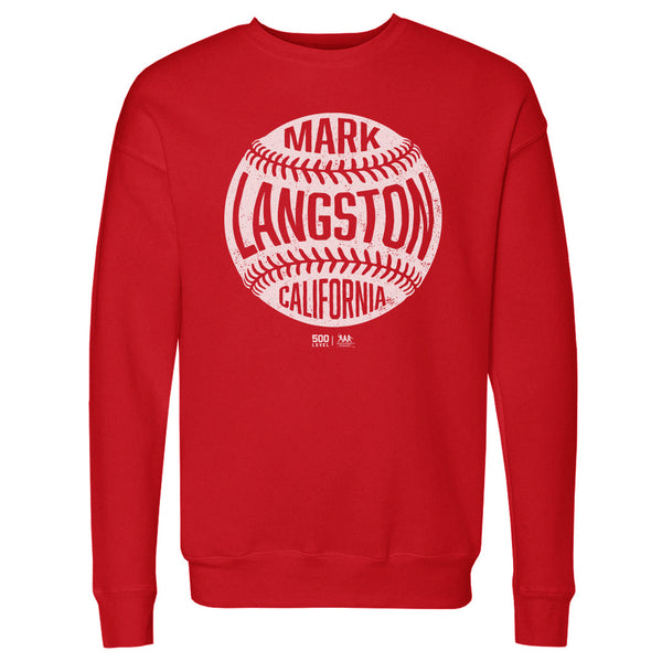 Mark Langston California Vintage Baseball WHT