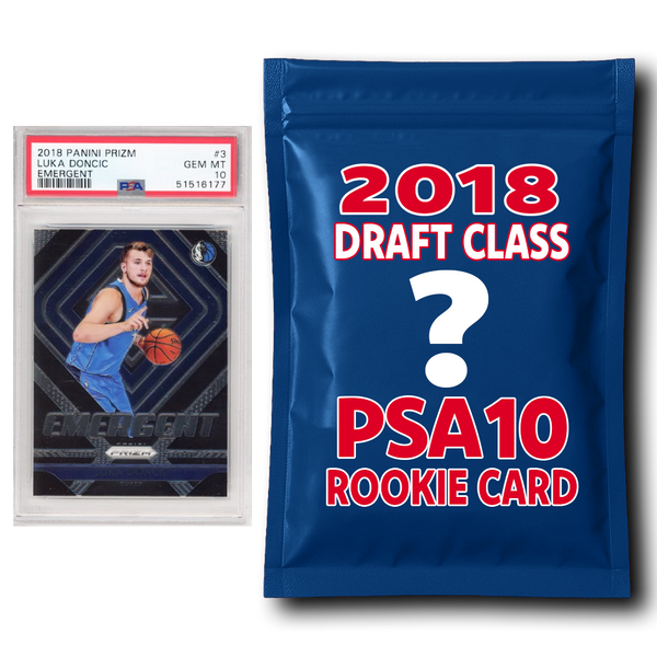 PSA 10 Graded 2018 NBA Draft Class Rookie Basketball Card Mystery Pack