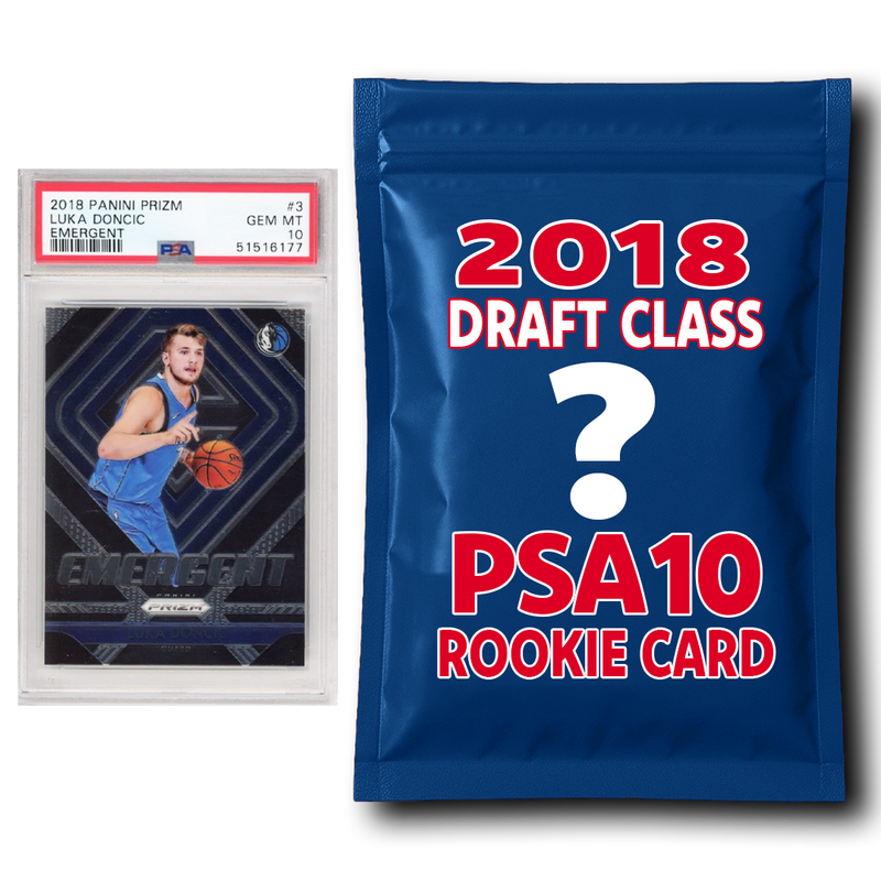 PSA 10 Graded 2018 NBA Draft Class Rookie Basketball Card Mystery Pack
