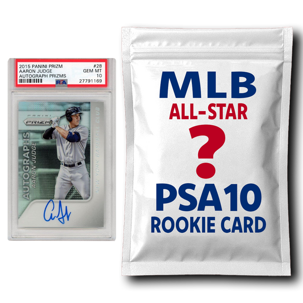 PSA 10 Graded MLB All-Star Baseball Rookie Card Mystery Pack