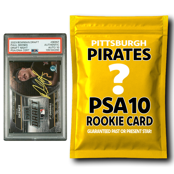 Pittsburgh Pirates PSA 10 Graded Rookie Card Mystery Pack