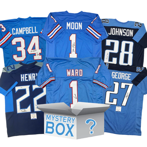 Autographed/Signed Tennessee Football Jersey Mystery Box with PSA JSA or Beckett COA
