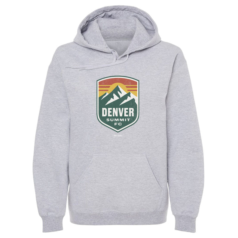 Denver Summit FC Vintage Primary Logo Gray WHT
