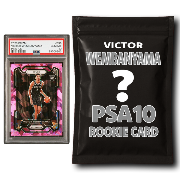Victor Wembanyama PSA 10 Graded Rookie Basketball Card Mystery Pack