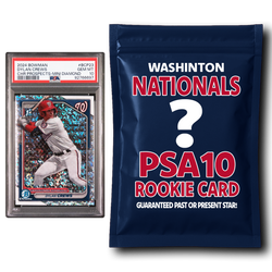 Washington Nationals PSA 10 Graded Rookie Card Mystery Pack