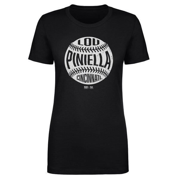 Lou Piniella Cincinnati Vintage Baseball WHT
