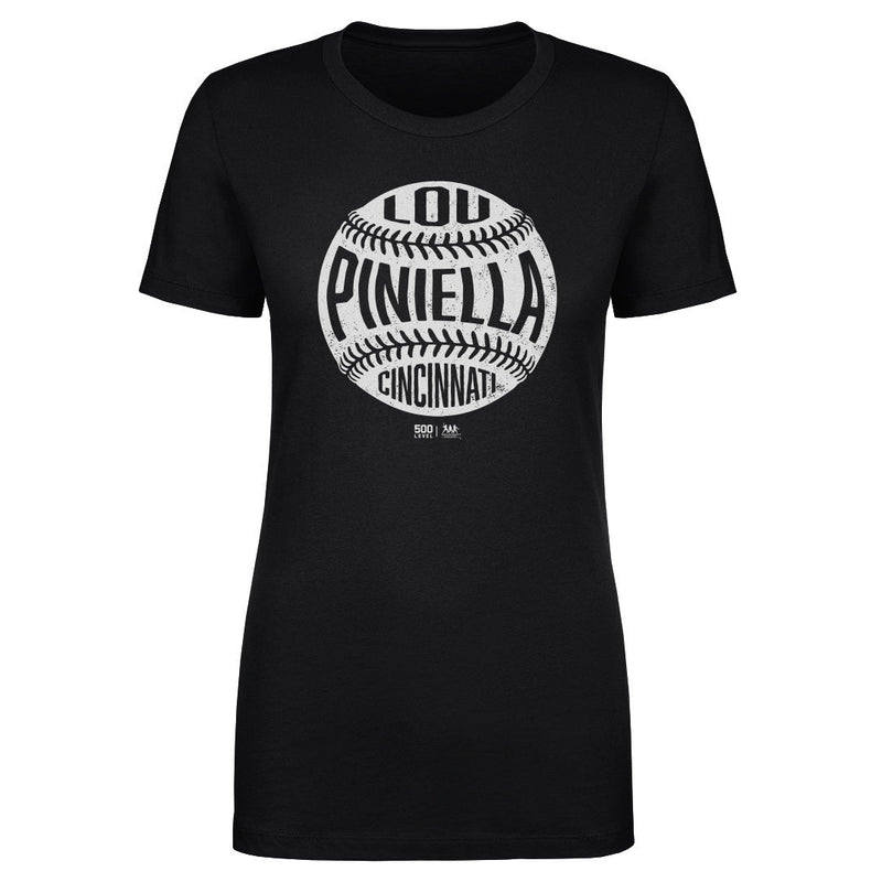 Lou Piniella Cincinnati Vintage Baseball WHT