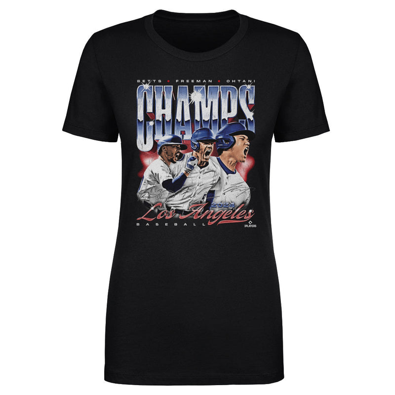 Los Angeles Baseball 2024 Champs Trio Vintage WHT