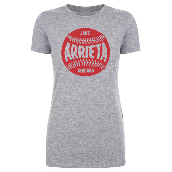 Jake Arrieta Chicago C Baseball WHT
