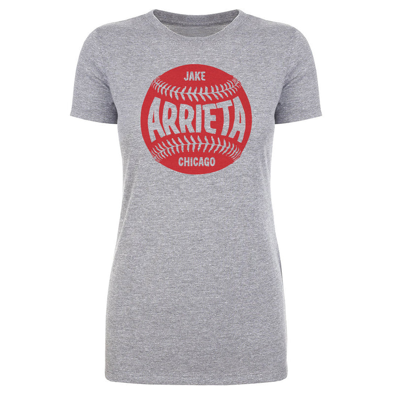Jake Arrieta Chicago C Baseball WHT