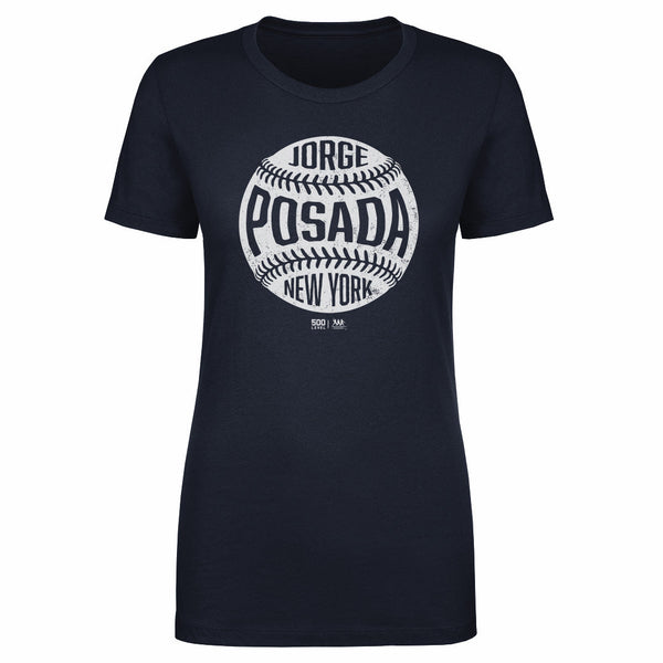 Jorge Posada New York Y Vintage Baseball WHT