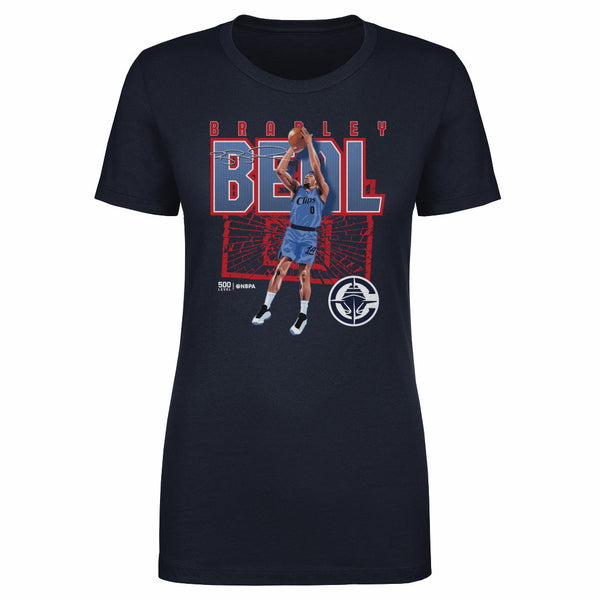 Bradley Beal Los Angeles Clippers Shattered WHT