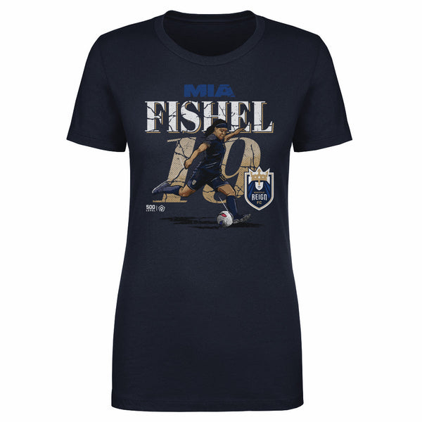 Mia Fishel Seattle Reign Cracked Number WHT
