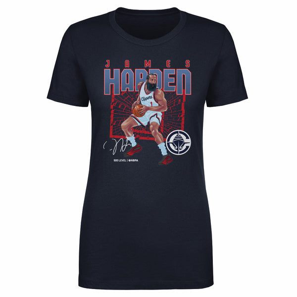 James Harden Los Angeles Clippers Shattered WHT