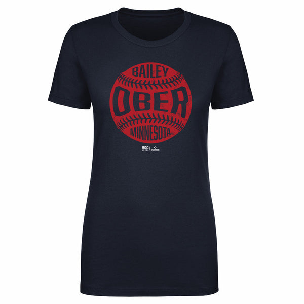Bailey Ober Minnesota Vintage Baseball WHT