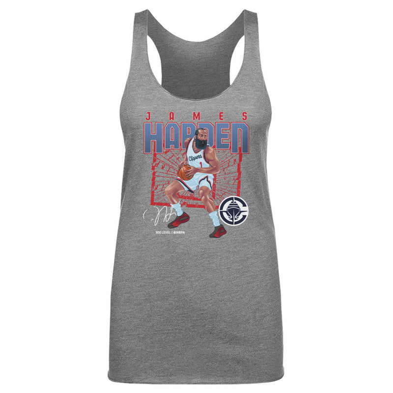 James Harden Los Angeles Clippers Shattered WHT
