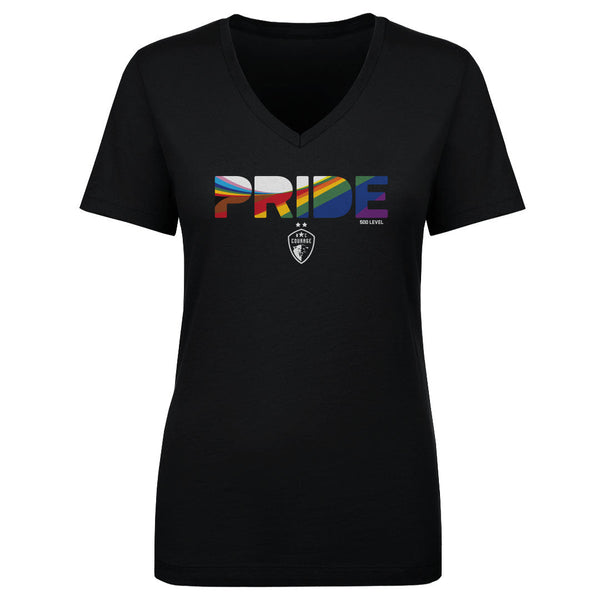 North Carolina Courage Pride Stripes 2025 WHT