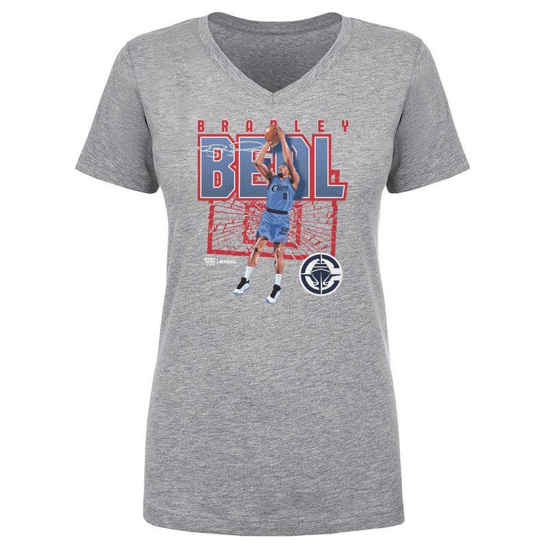 Bradley Beal Los Angeles Clippers Shattered WHT