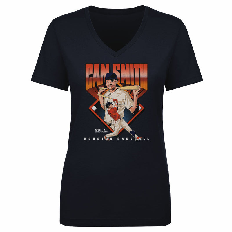 Cam Smith Houston Baseball Diamond WHT