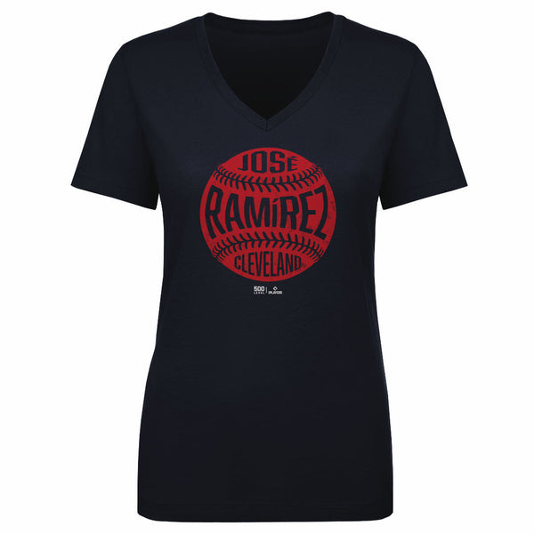 Jose Ramirez Cleveland Vintage Baseball WHT