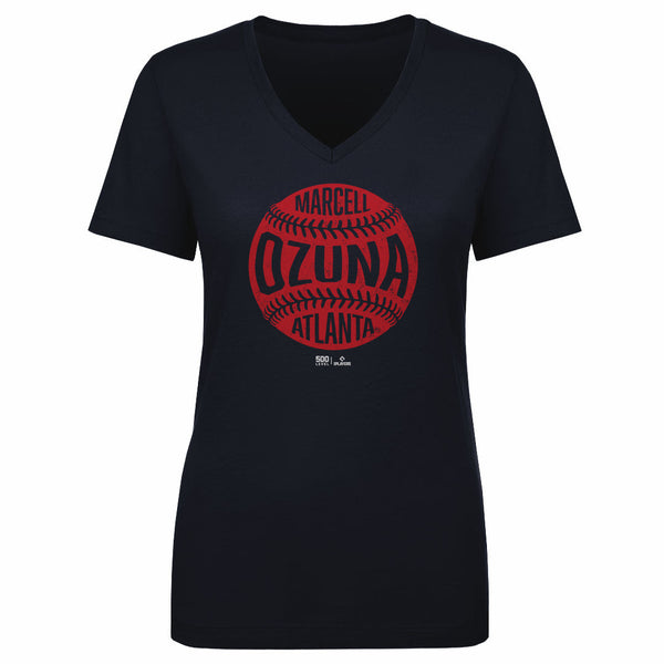 Marcell Ozuna Atlanta Vintage Baseball WHT