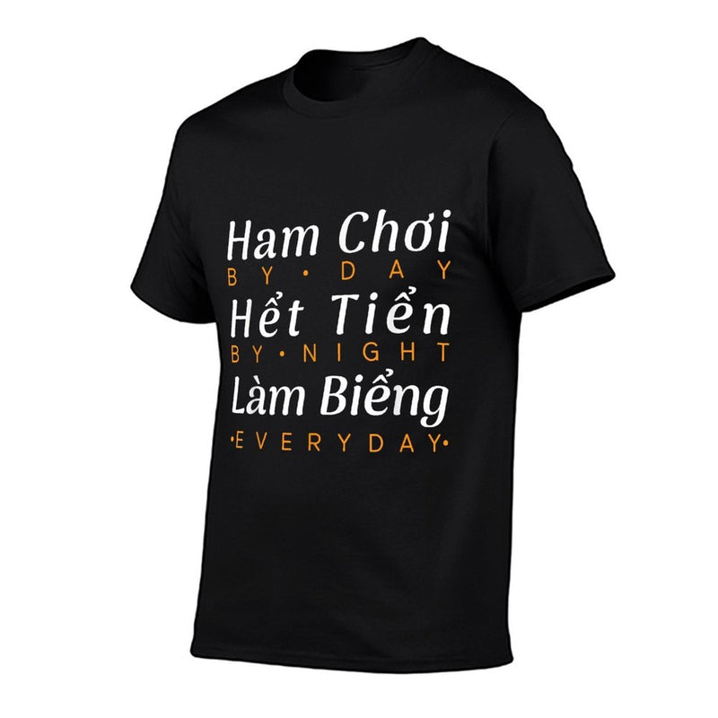 Ham Choi Het Tien Lam Bieng Vietnam Vietnamese Saying Funny  Stretchy T-Shirt
