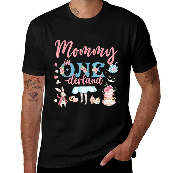 Mommy Of The Birthday Girl - Mommy In Onderland Family  Versatile T-Shirt