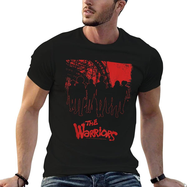 The Warriors Coney Island Group Silhouette  Heathered Texture T-Shirt