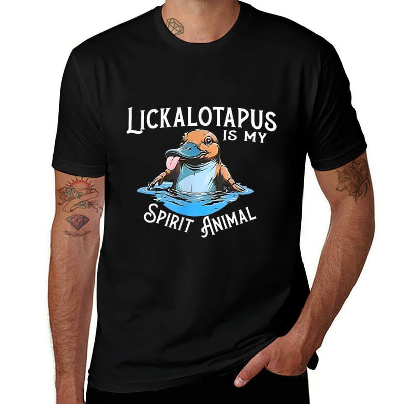 Lickalottapus Is My Spirit Animal - Front And Back Comfortable T-Shirt