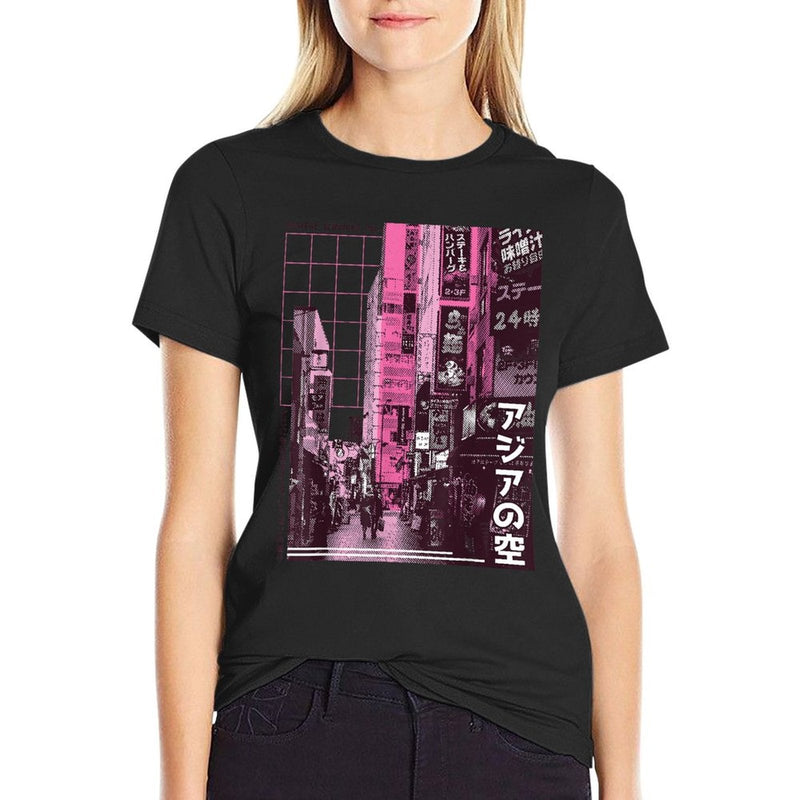 Tokyo Japanese 90s Streetwear Aesthetic Graphic  Trendy Pattern T-Shirt