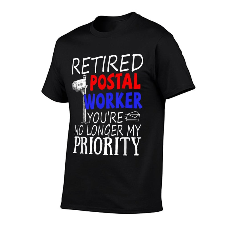 Post Office Retirement - Retired Postal Worker Gift  Summer-ready Fabric T-Shirt
