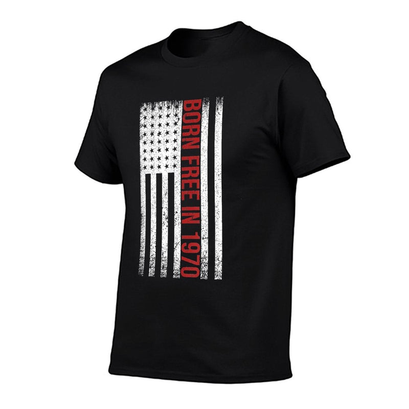 BORN FREE IN 1970. 50th BIRTHDAY SHIRT Comfortable T-Shirt