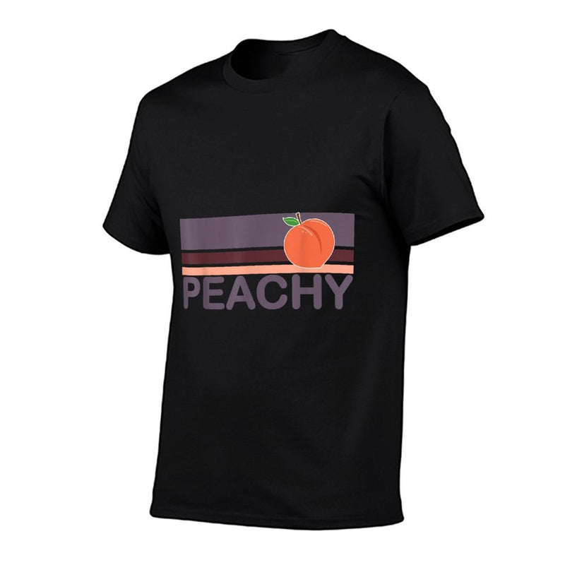 Peachy Retro 70's, Life Is Peachy  Versatile T-Shirt