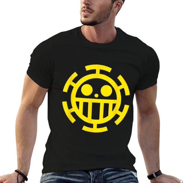 Cute Anime Japon Yellow Crew  Stretchy T-Shirt
