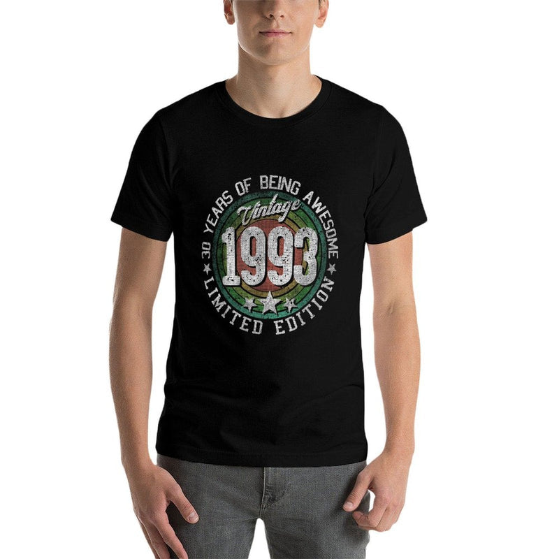 Vintage 1993 30 Year Old Gifts Limited Edition 30th Birthday  Wrinkle-resistant T-Shirt