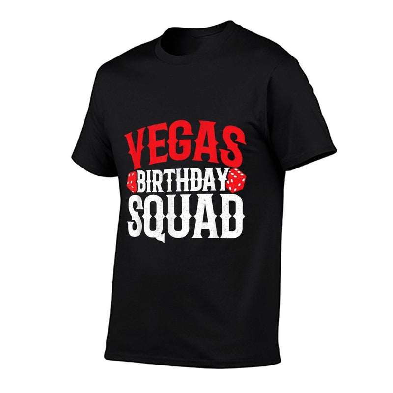 Las Vegas Birthday Party - Vegas Birthday Squad  Graphic-printed T-Shirt