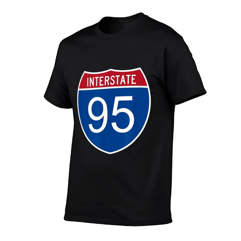 I-95 Interstate Road Trip Travel Souvenir - Interstate 95  Trendy Pattern T-Shirt