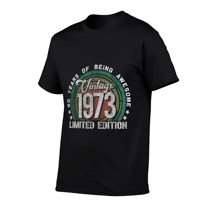Vintage 1973 50 Year Old Gifts Limited Edition 50th Birthday  Durable T-Shirt